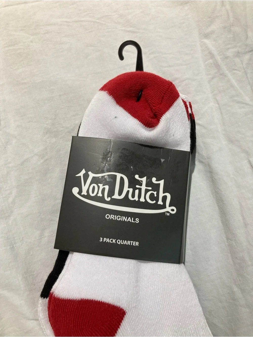 Von Dutch 3-pair Socks, Men’s size 6-12, NWT!